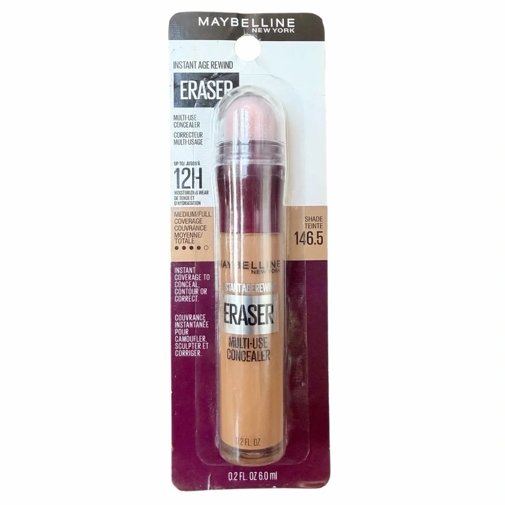 Maybelline Instant‎ Age Rewind Eraser Concealer Shade 146.5 Med-Full Coverage